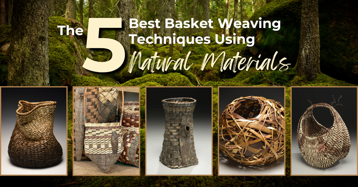 Market Basket Kit Basket Weaving Supplies With Basic Instructions